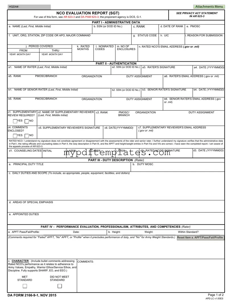 Fill Your Da 2166 9 1 Template