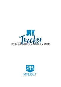 Fill Your 2B Mindset Tracker Template