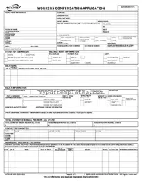 Fill Your Acord 130 Template