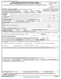 Fill Your DD 149 Template