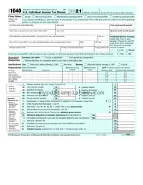 Fill Your IRS 1040 Template