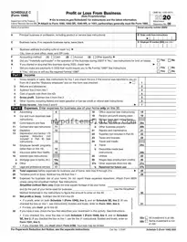 Fill Your IRS Schedule C 1040 Template