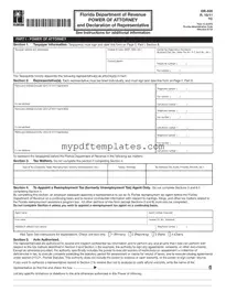 Fill Your Tax POA dr 835 Template