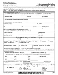 Fill Your USCIS I-589 Template